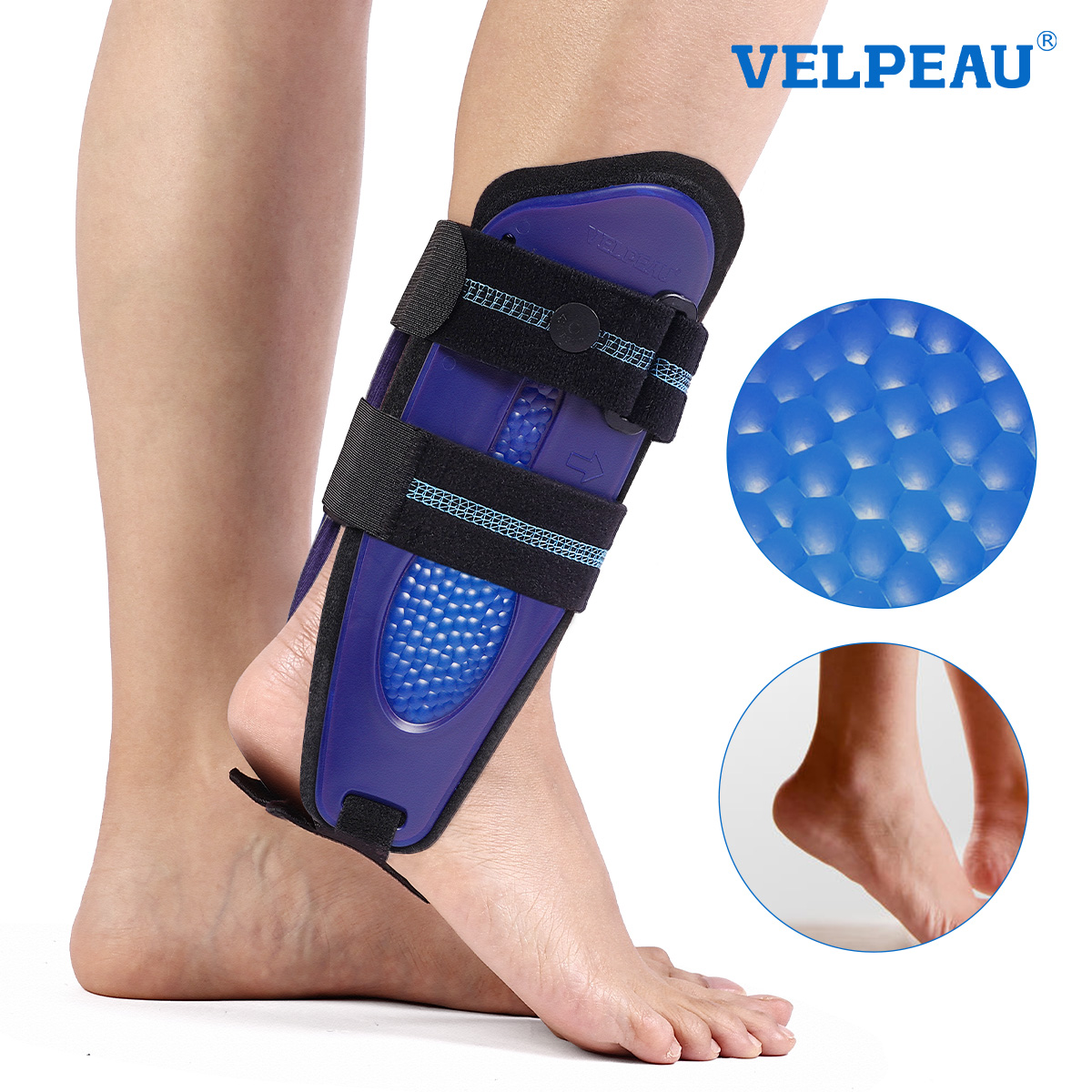 Ankle Mobility Band - Tutore per Caviglia VELPEAU per Distorsioni,